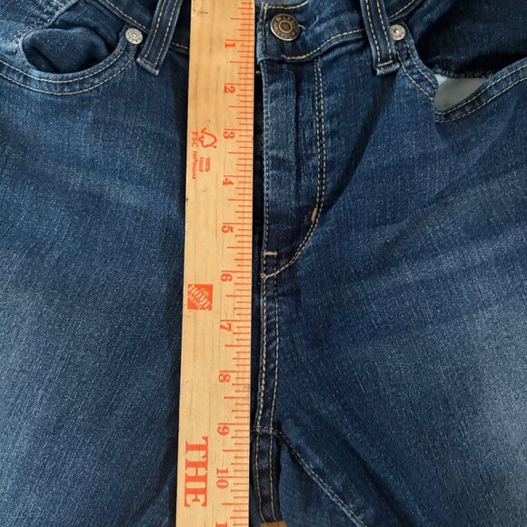 Levi Strauss Womens Curvy Straight Stretch Jeans Vintage 16S Tag 28” Inseam - Picture 8 of 9